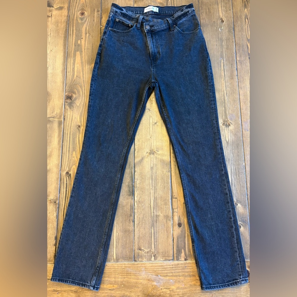 Abercrombie & Fitch 90s Slim Straight Ultra High Rise Jeans